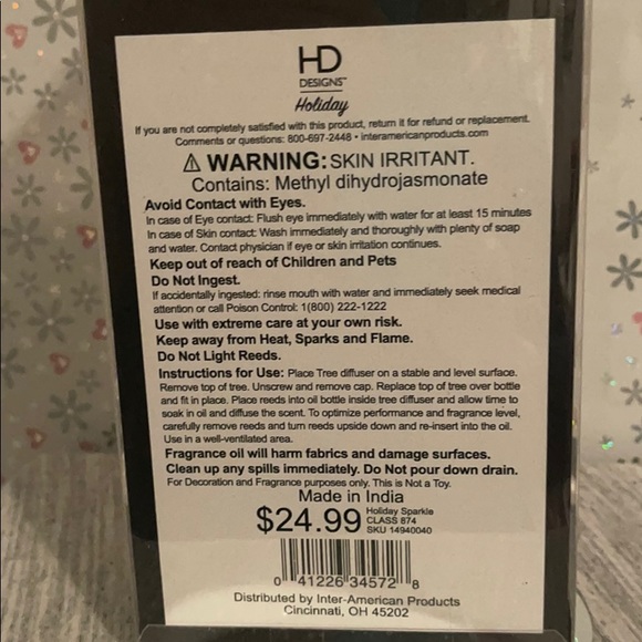 Tree 🌲 reed diffuser 3.38 FL OZ 🎄🌲 - Picture 5 of 6